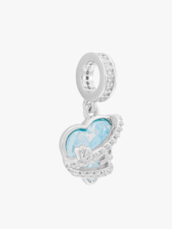 Charm Bạc đính đá